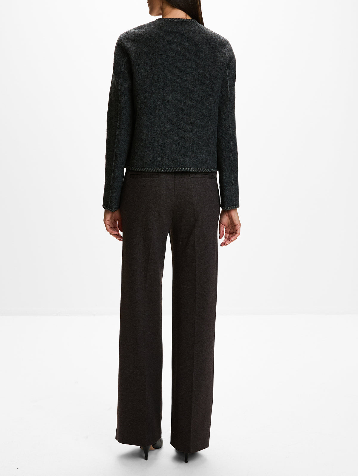 Humble Jacket,VANESSA BRUNO,ANTHRACITE,Image 3