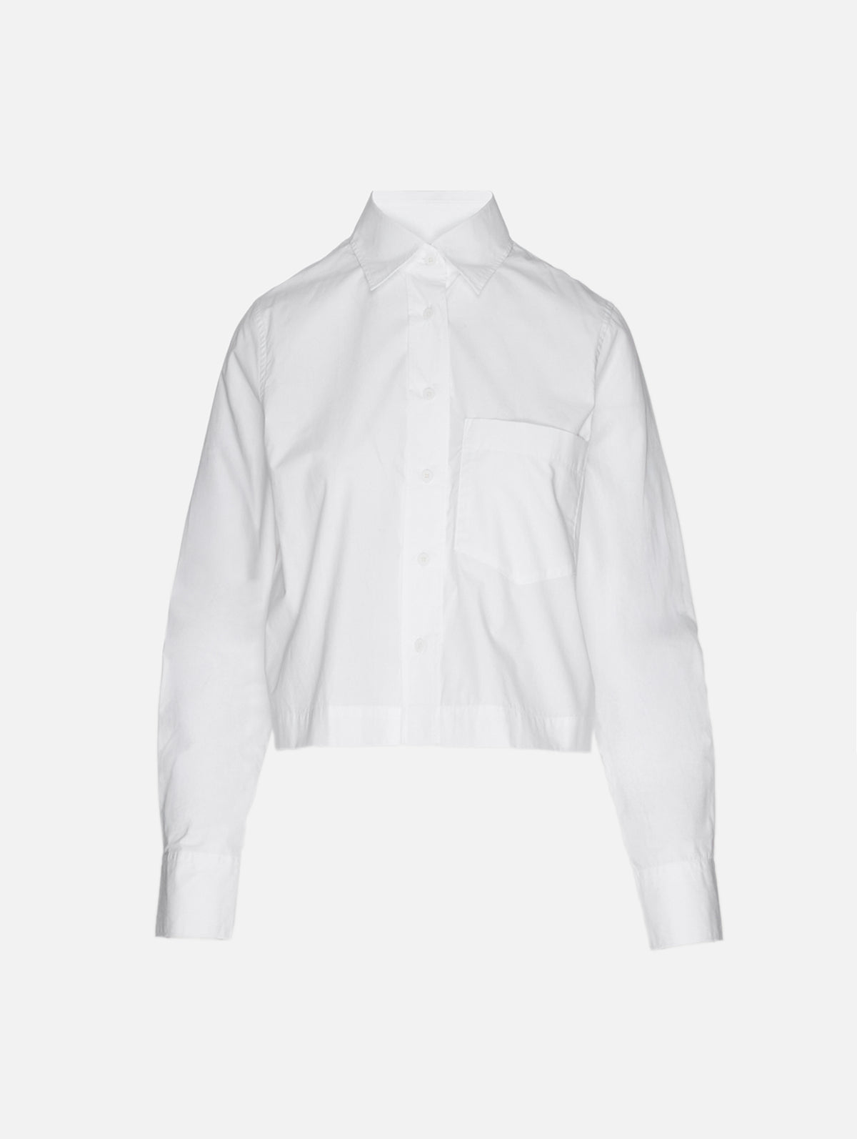 Cropped Classic T-Shirt,CLOSED,WHITE,Image 1