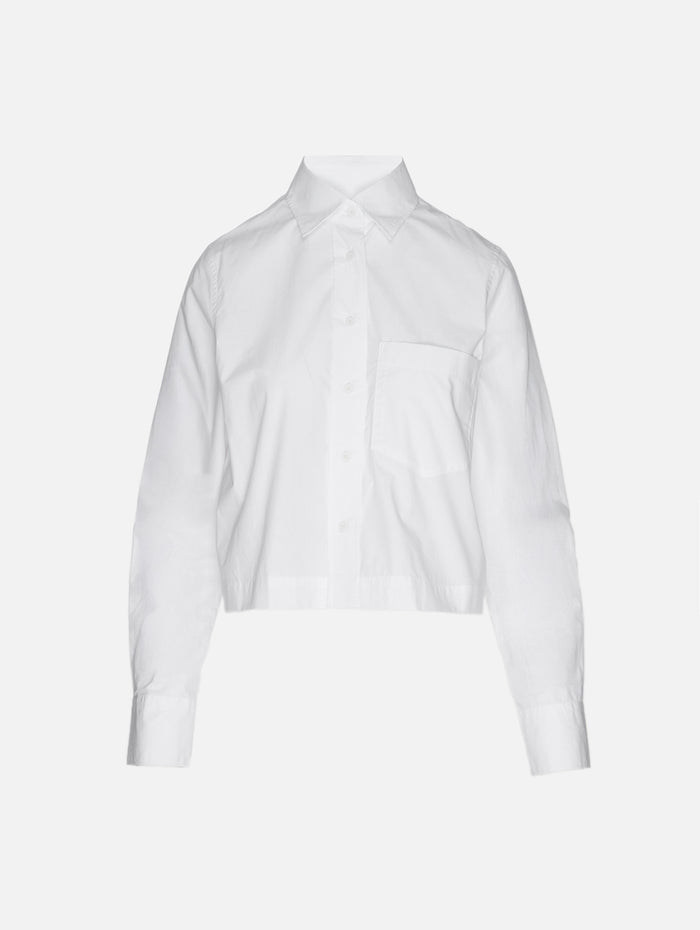 Cropped Classic T-Shirt,CLOSED,WHITE,Image 1