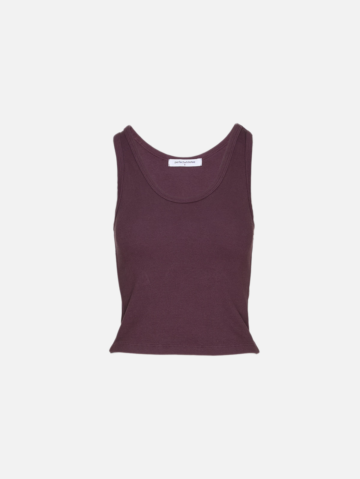 Blondie Tank Top,PERFECTWHITETEE,CHERRY LACQUER,Image 1