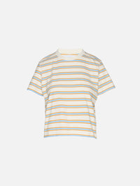 Striped Mol Tee,LA LIGNE,CREAM MULTI,Image 1