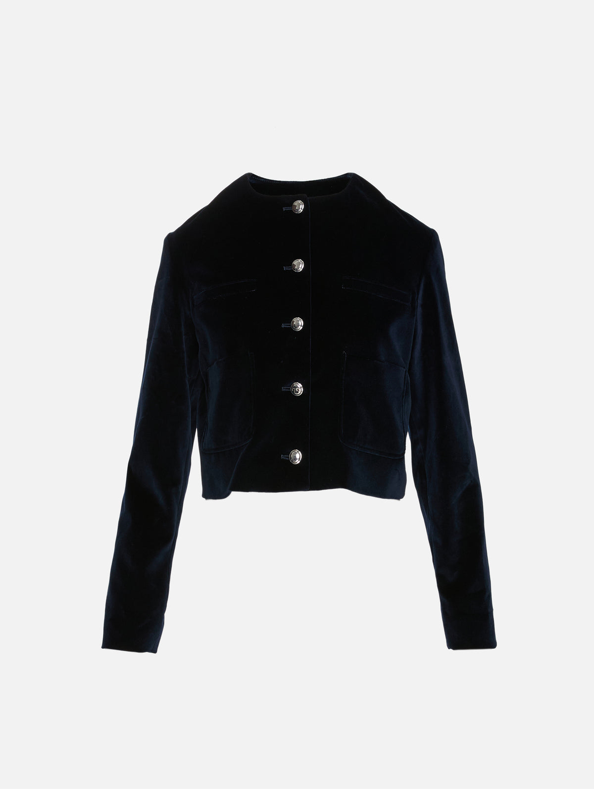Bernadette Jacket,ALTUZARRA,NAVY,Image 1