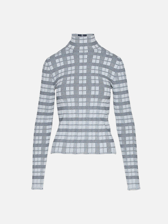 Longsleeve Top,LOEWE,WHITE/NAVY,Image 1