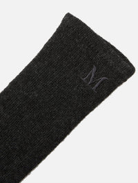Knit Gloves,MAX MARA,MEDIUM GREY,Image 2
