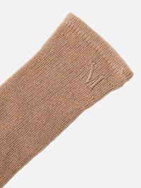 Knit Gloves,MAX MARA,HAZELNUT,Image 2