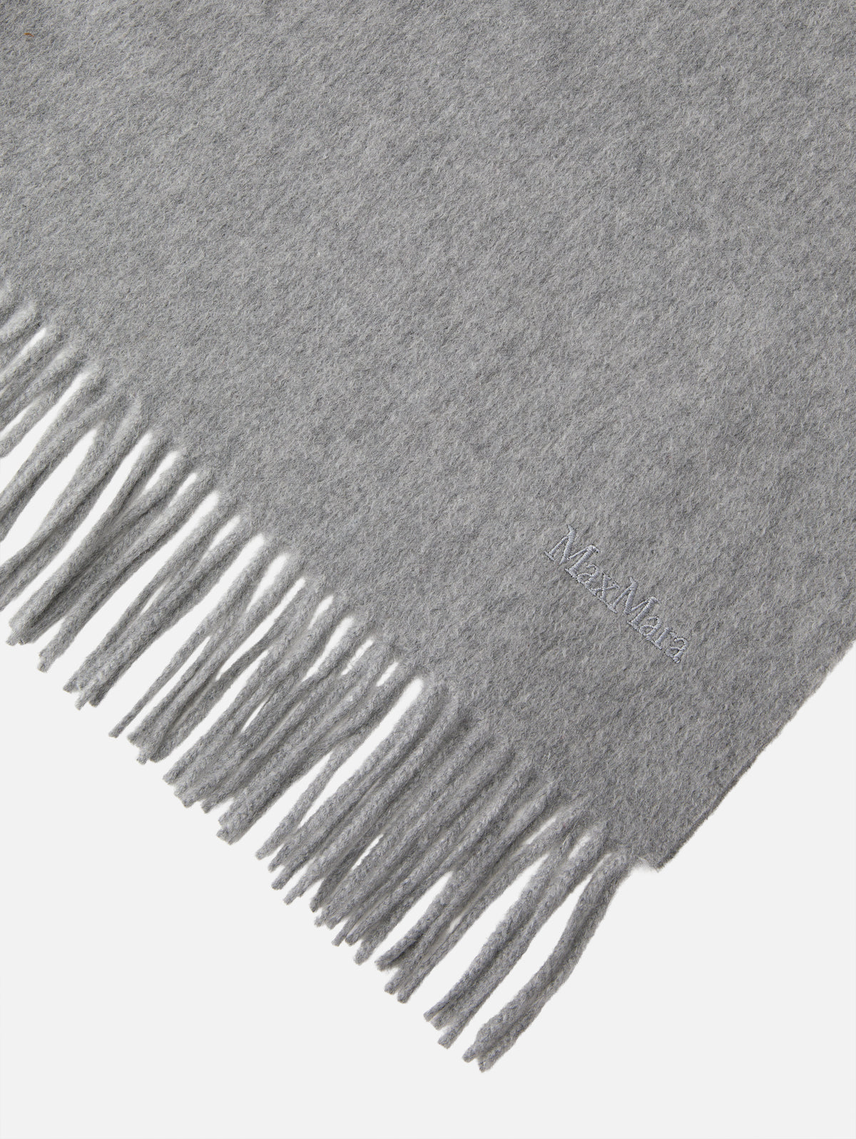 Scarf,MAX MARA,PEARL GREY,Image 2
