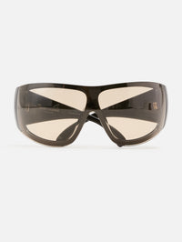 Shield Sunglasses,KERING EYE- SAINT LAURENT,BLACK,Image 1