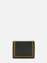 Studded Wallet,MIU MIU,NERO,Image 1