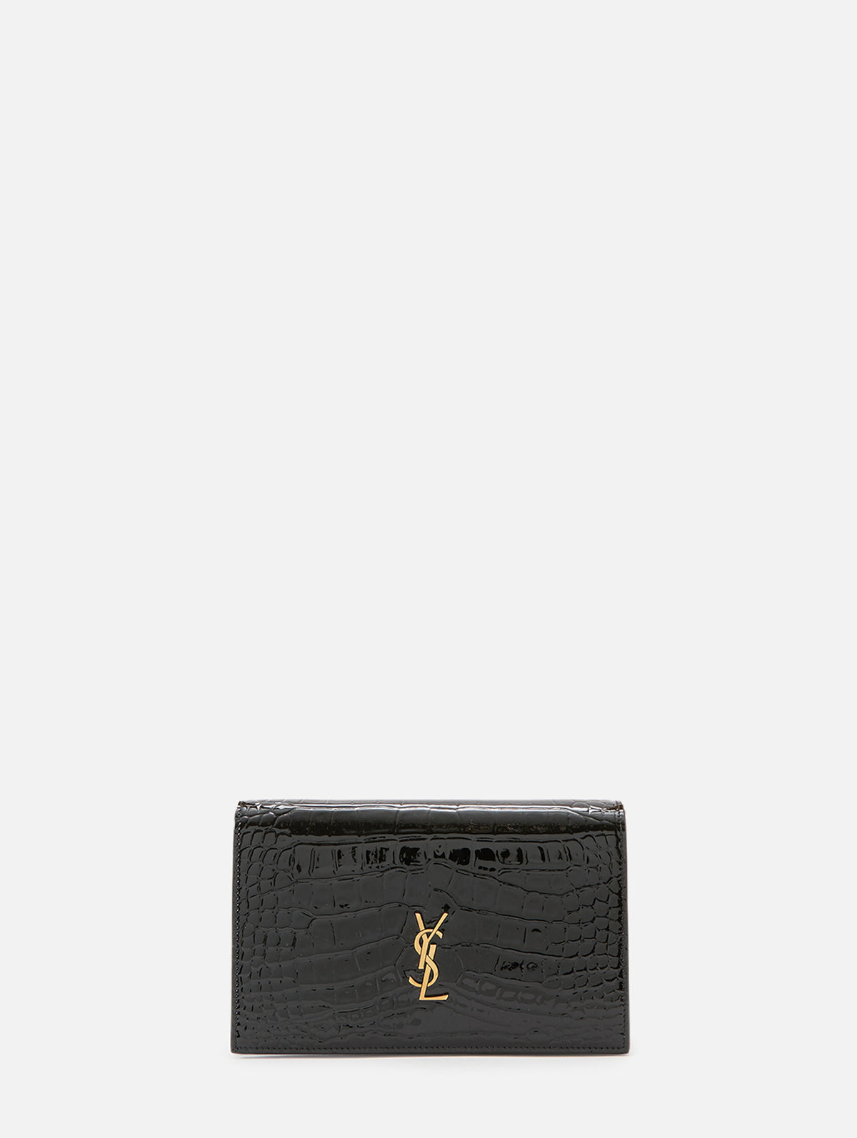 Envelope Chain Wallet,SAINT LAURENT,NOIR,Image 1