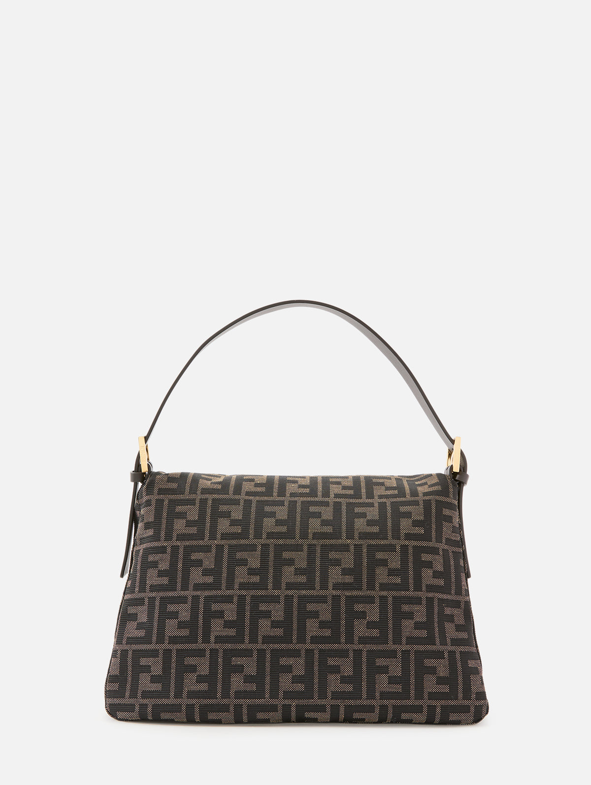 Flap Shoulder Bag,FENDI,TABACCO DARK BROWN,Image 2