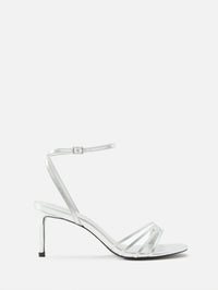 Ella Sandal 70mm,BLACK SUEDE STUDIO,SILVER,Image 1