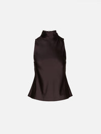 Palmer Short Sleeve Blouse,ELYSEWALKER LABEL,CHOCOLATE PLUM,Image 2