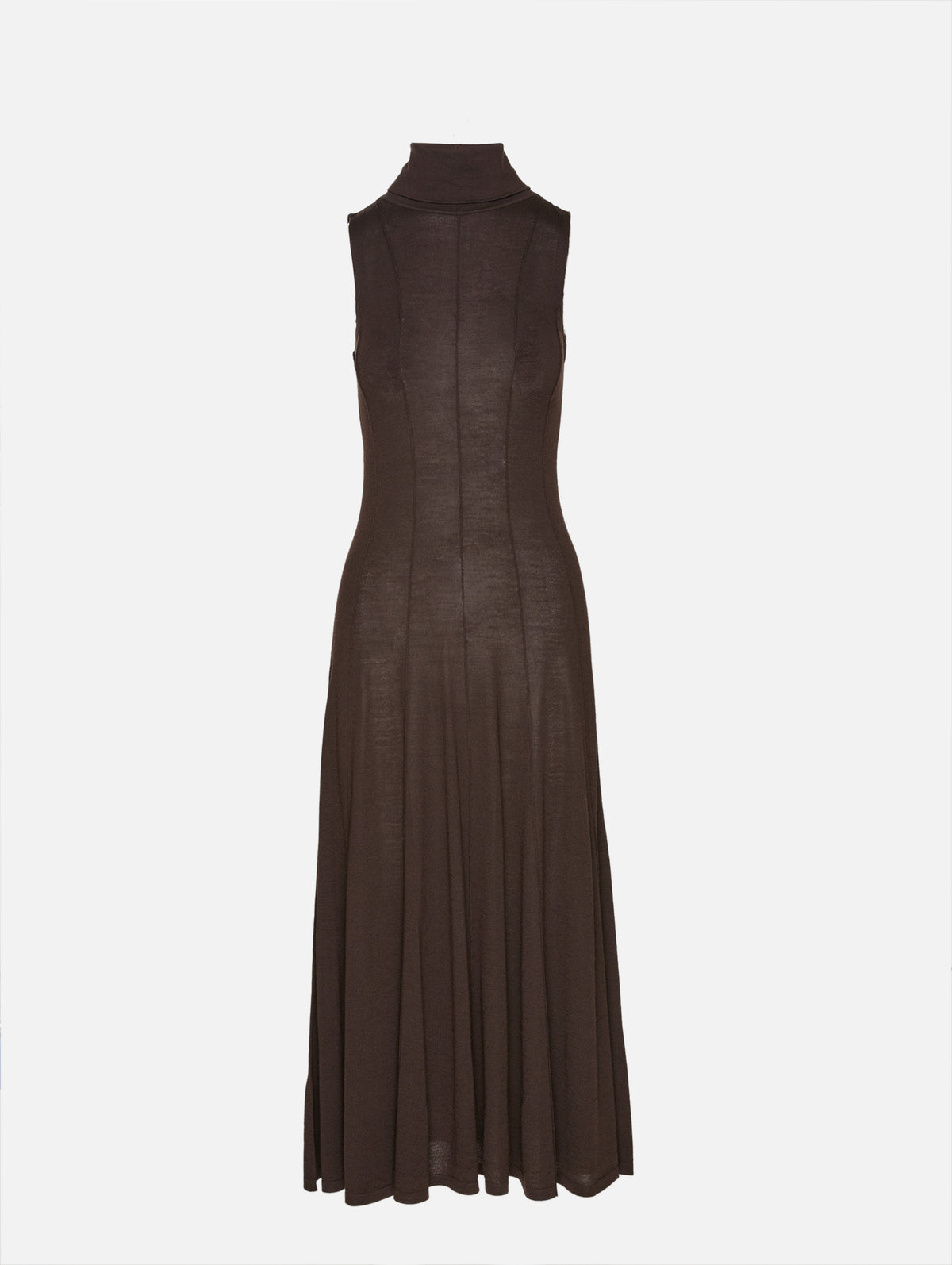 Funnel Neck Sleeveless Dress,TWP,AFTER DARK,Image 2