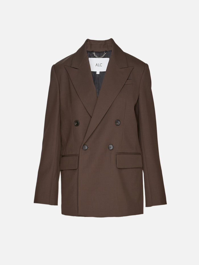 Calla Jacket,A.L.C.,COFFEE,Image 1