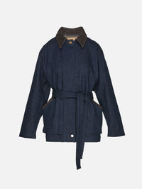 Workwear Jacket,B SIDES,INDIGO/ESPRESSO,Image 1