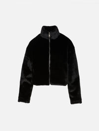 Piper Bomber Jacket,ELYSEWALKER LABEL,BLACK,Image 2