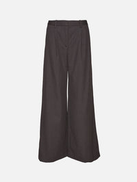 Gwen Trouser,TWP,DARK CHOCOLATE,Image 1