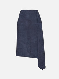 Scarf Skirt,CO,NAVY,Image 1