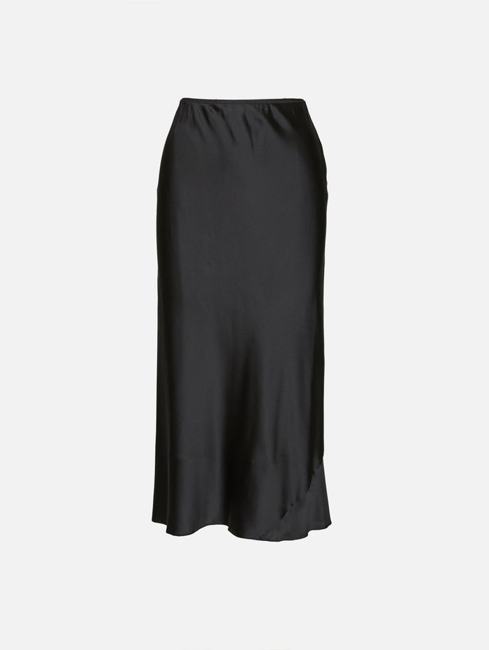 Sense Of Shine Skirt,DOROTHEE SCHUMACHER,PURE BLACK,Image 1
