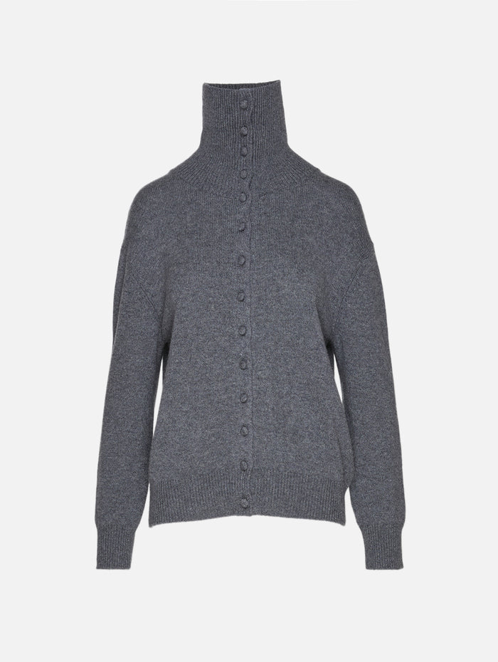 Denie Cardigan,LISA YANG,GRAPHITE,Image 1