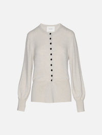 Maven Cardigan,LISA YANG,OYSTER,Image 1