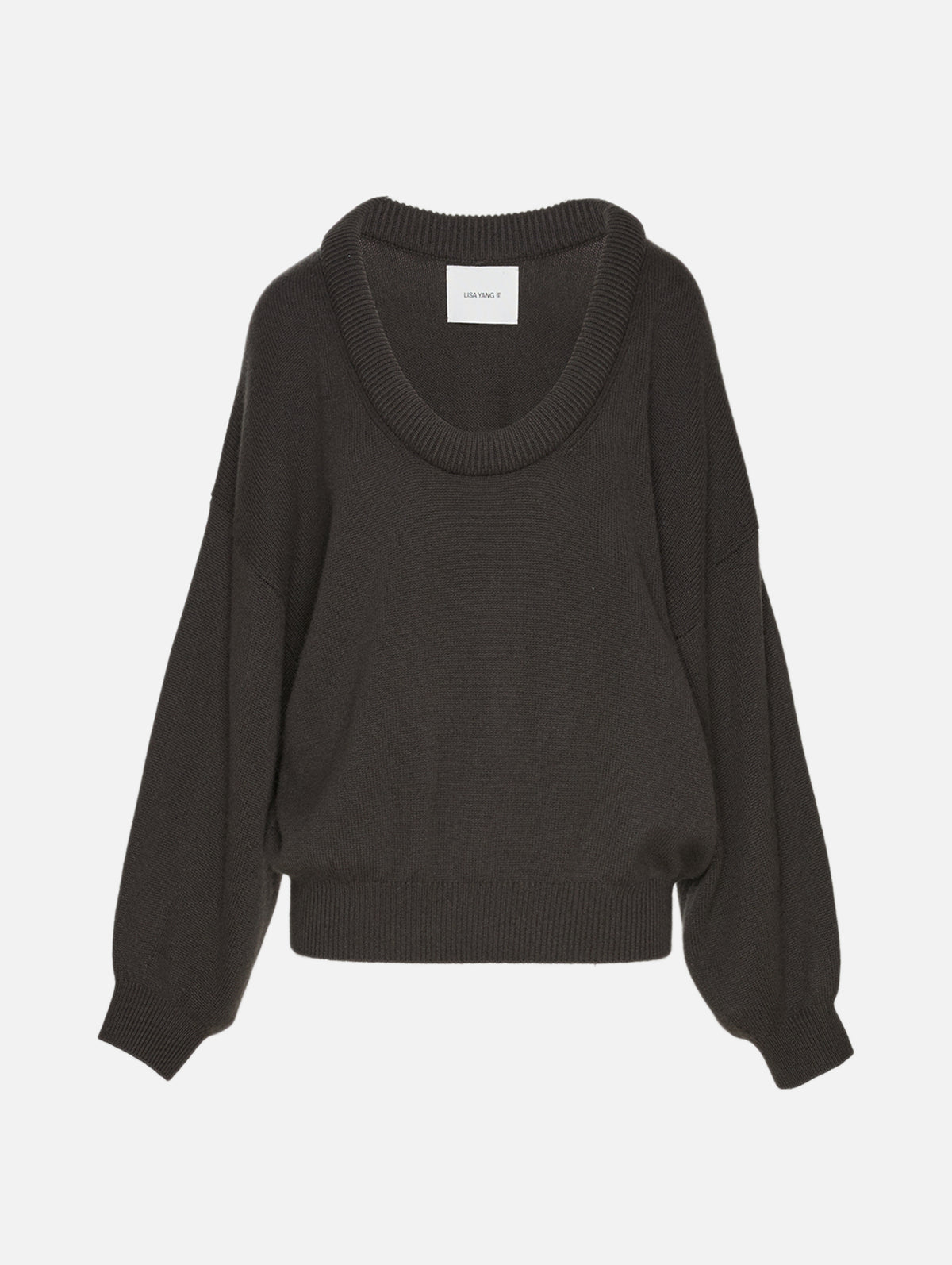Doria Sweater,LISA YANG,DARK FERN,Image 1