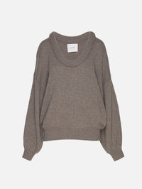 Doria Sweater,LISA YANG,TRUFFLE,Image 1