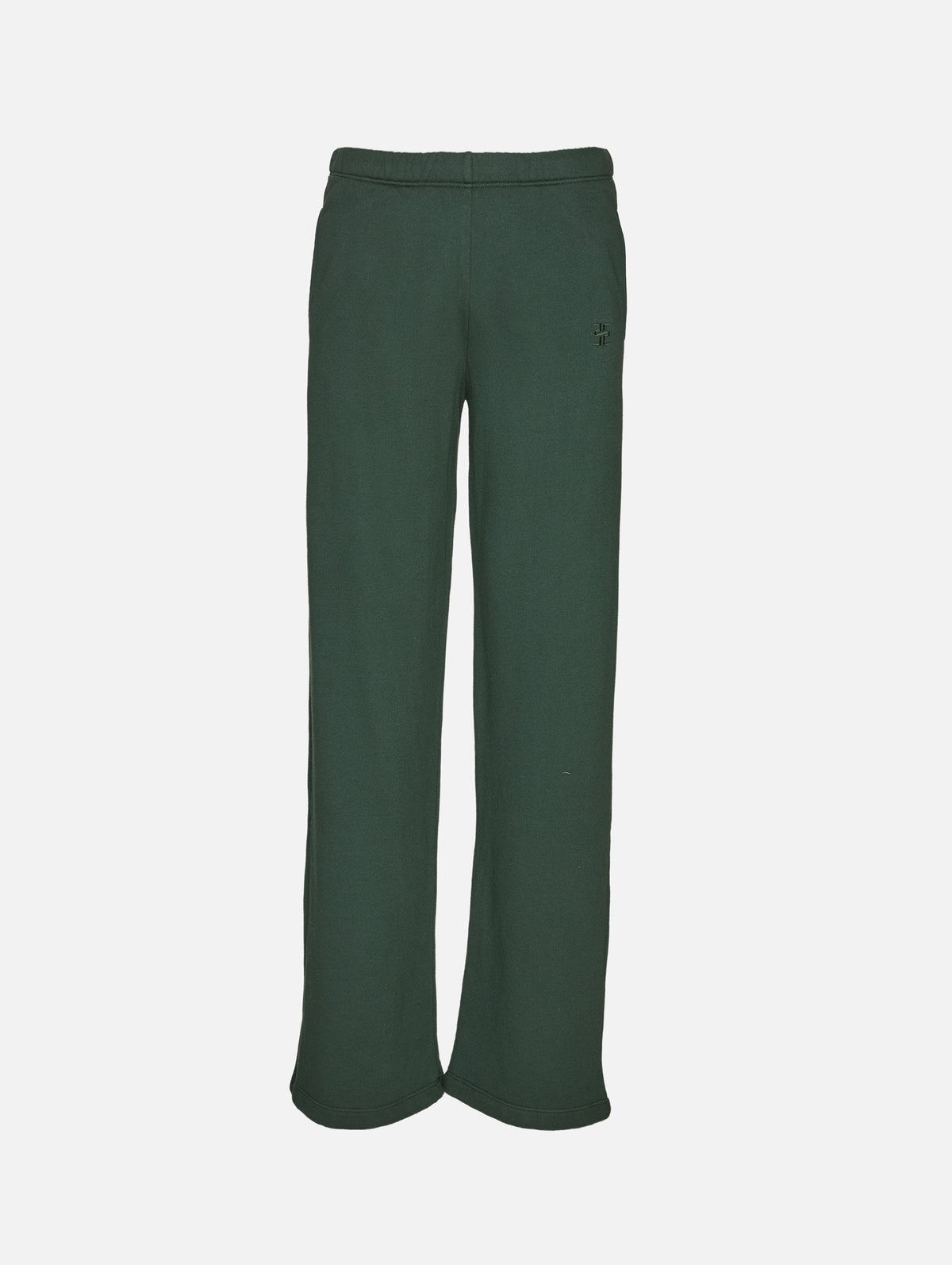 Wide Leg Sweatpant,ÉTERNE,FOREST,Image 1