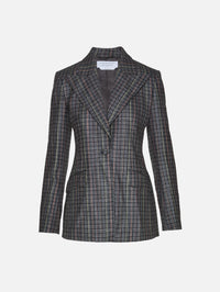 Leiva Blazer,GABRIELA HEARST,CHARCOAL,Image 2