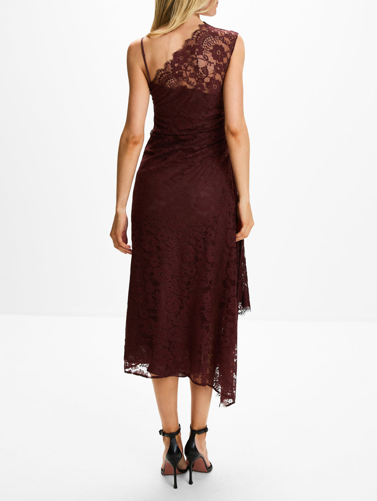 Gia Dress,A.L.C.,MARRON,Image 4