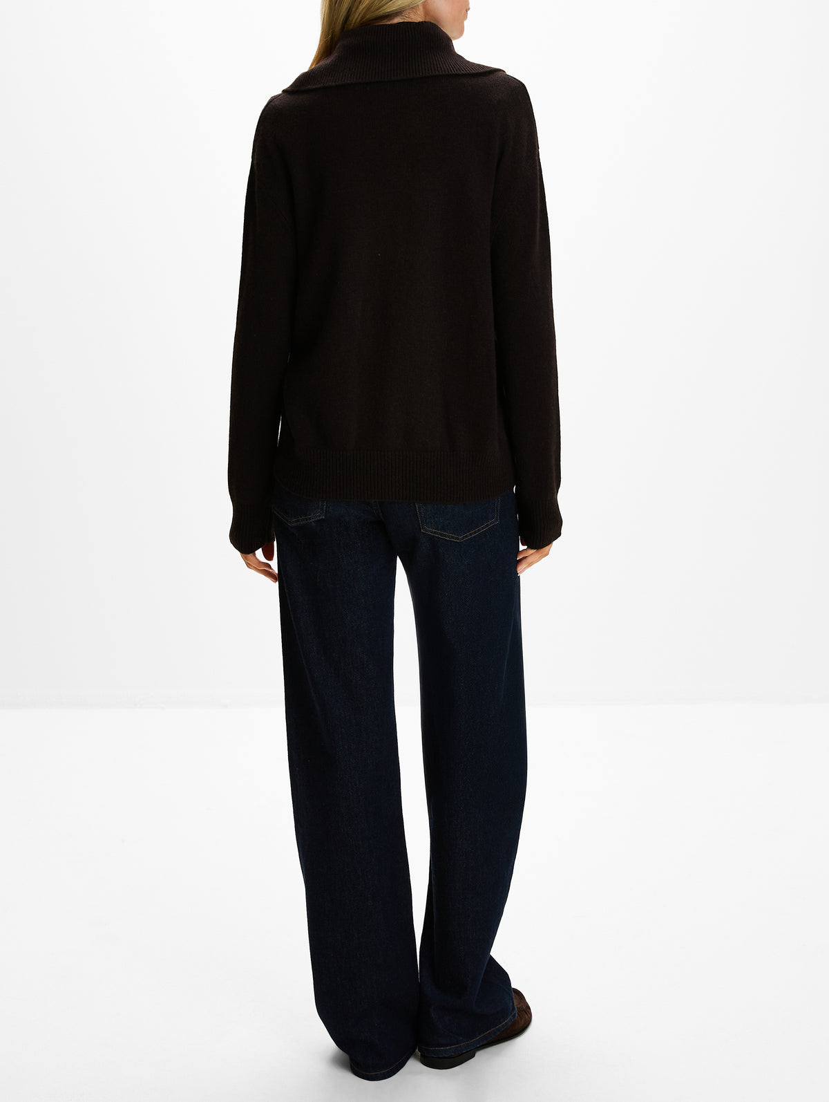 Denie Cardigan,LISA YANG,DARK OAK,Image 3