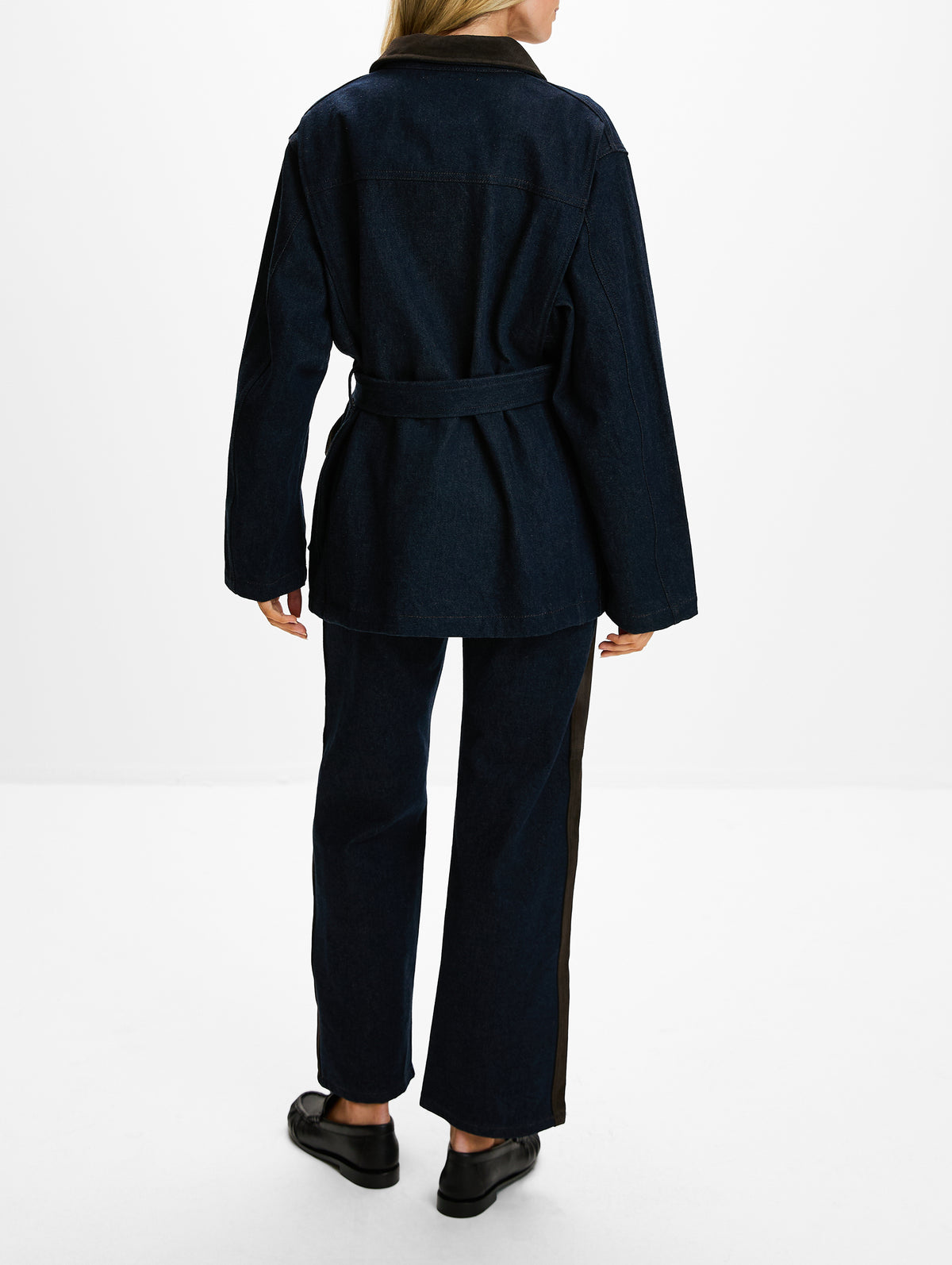 Workwear Jacket,B SIDES,INDIGO/ESPRESSO,Image 3