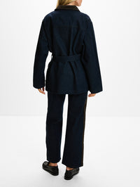 Workwear Jacket,B SIDES,INDIGO/ESPRESSO,Image 3