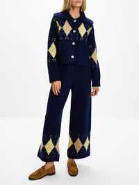 Donegal Argyle Pant,CALLE DEL MAR,MIDNIGHT/MULTI,Image 2
