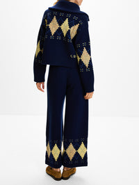Donegal Argyle Pant,CALLE DEL MAR,MIDNIGHT/MULTI,Image 4