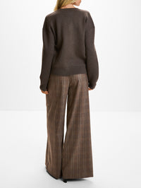 Stay Awhile Cardigan,TWP,TURKISH COFFEE,Image 3