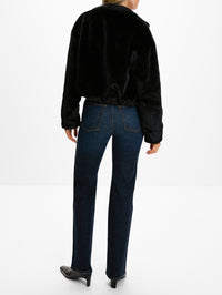 Piper Bomber Jacket,ELYSEWALKER LABEL,BLACK,Image 3