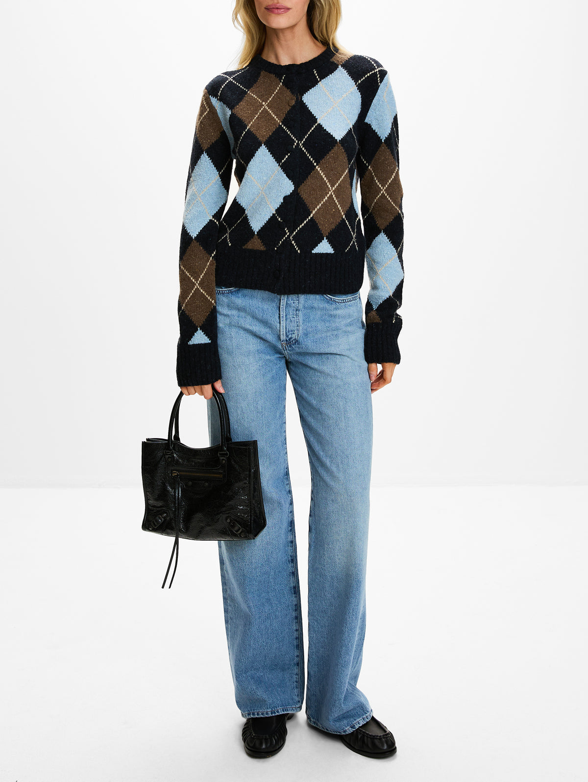 Skyler Cardigan,A.L.C.,SKY BLUE COMBO,Image 2