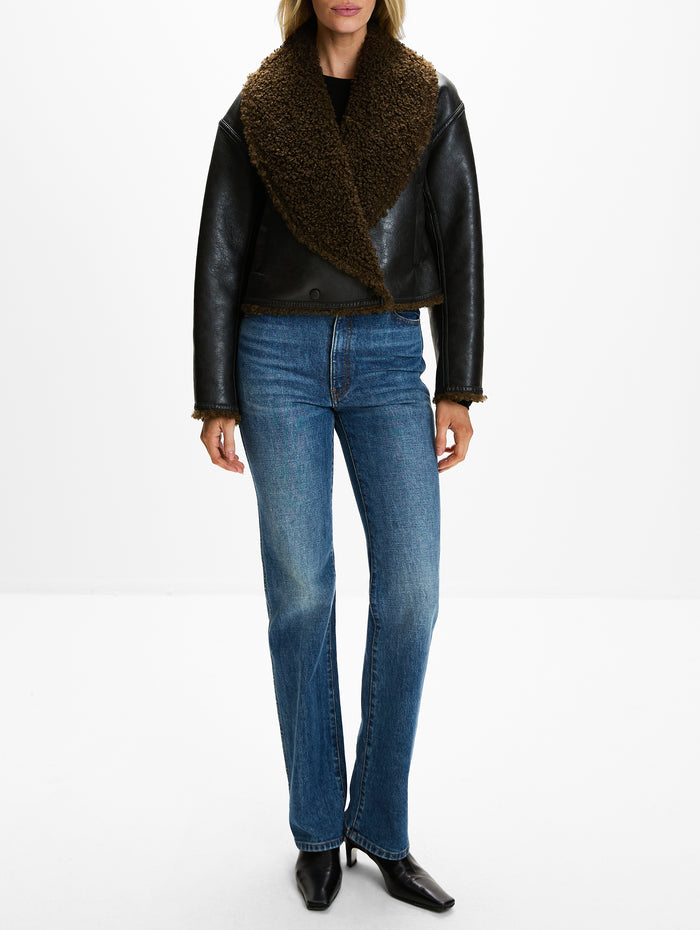 Stella Jacket,A.L.C.,DEEPEST BROWN,Image 1