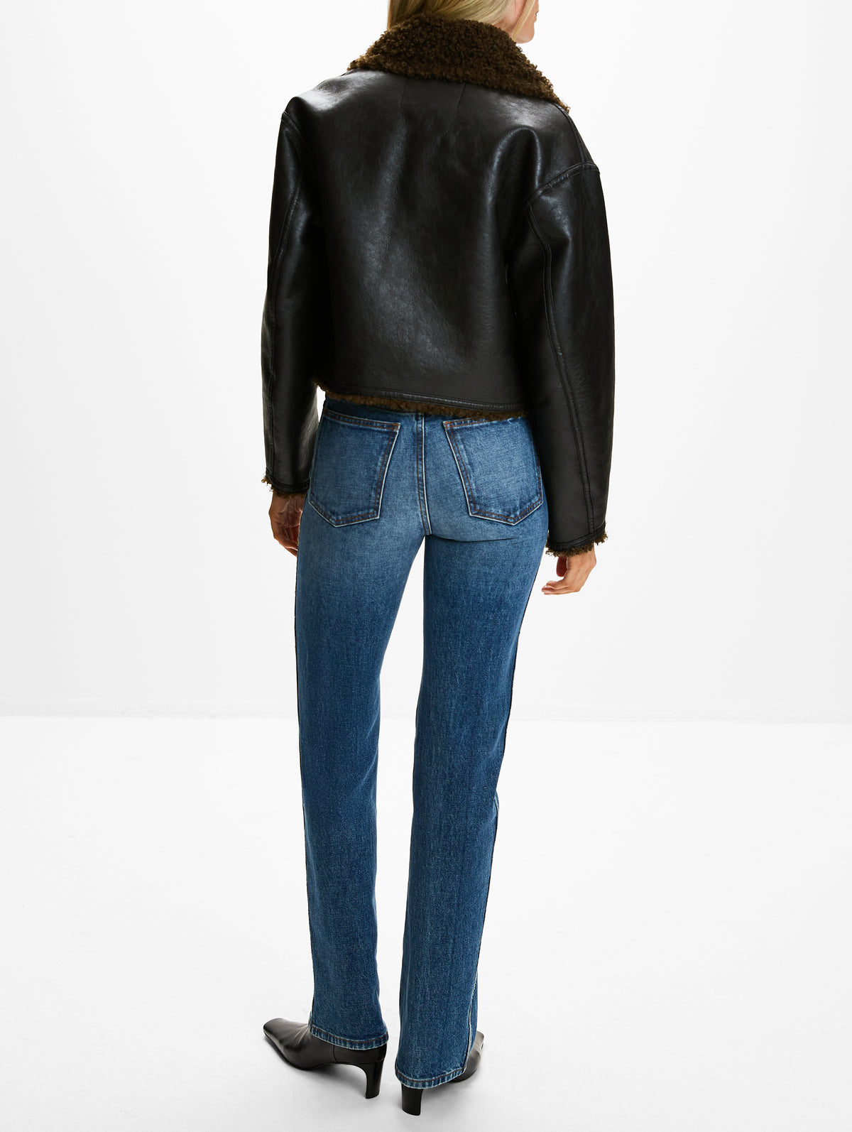 Stella Jacket,A.L.C.,DEEPEST BROWN,Image 3