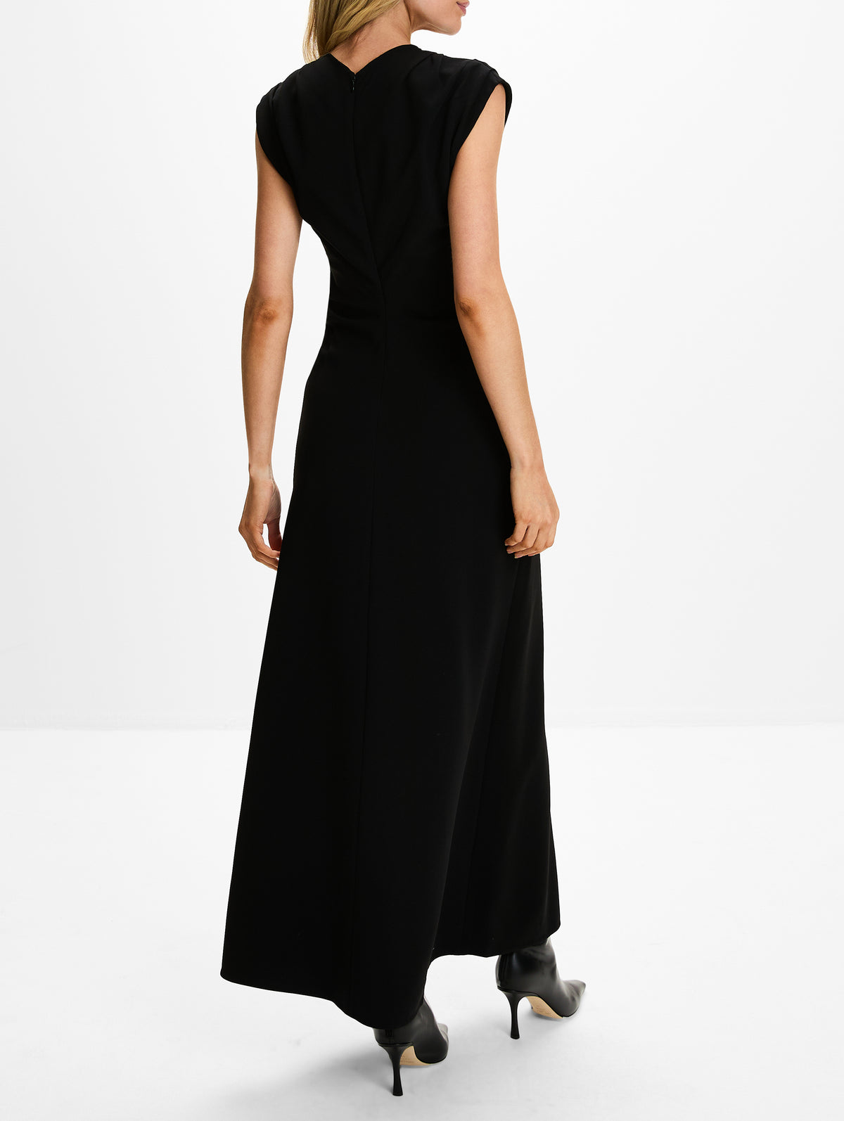 Geraldine Dress,PROENZA SCHOULER,BLACK,Image 4