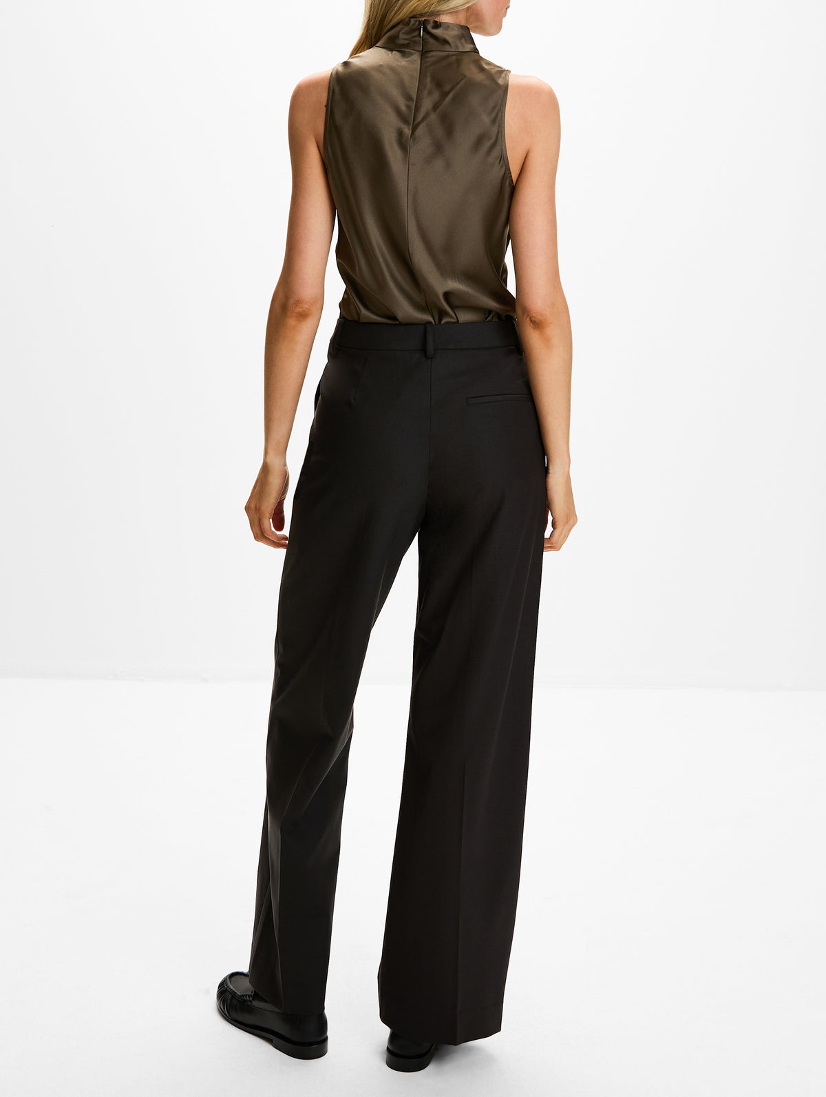 Isla Pant,TWP,CHOCOLATE,Image 4