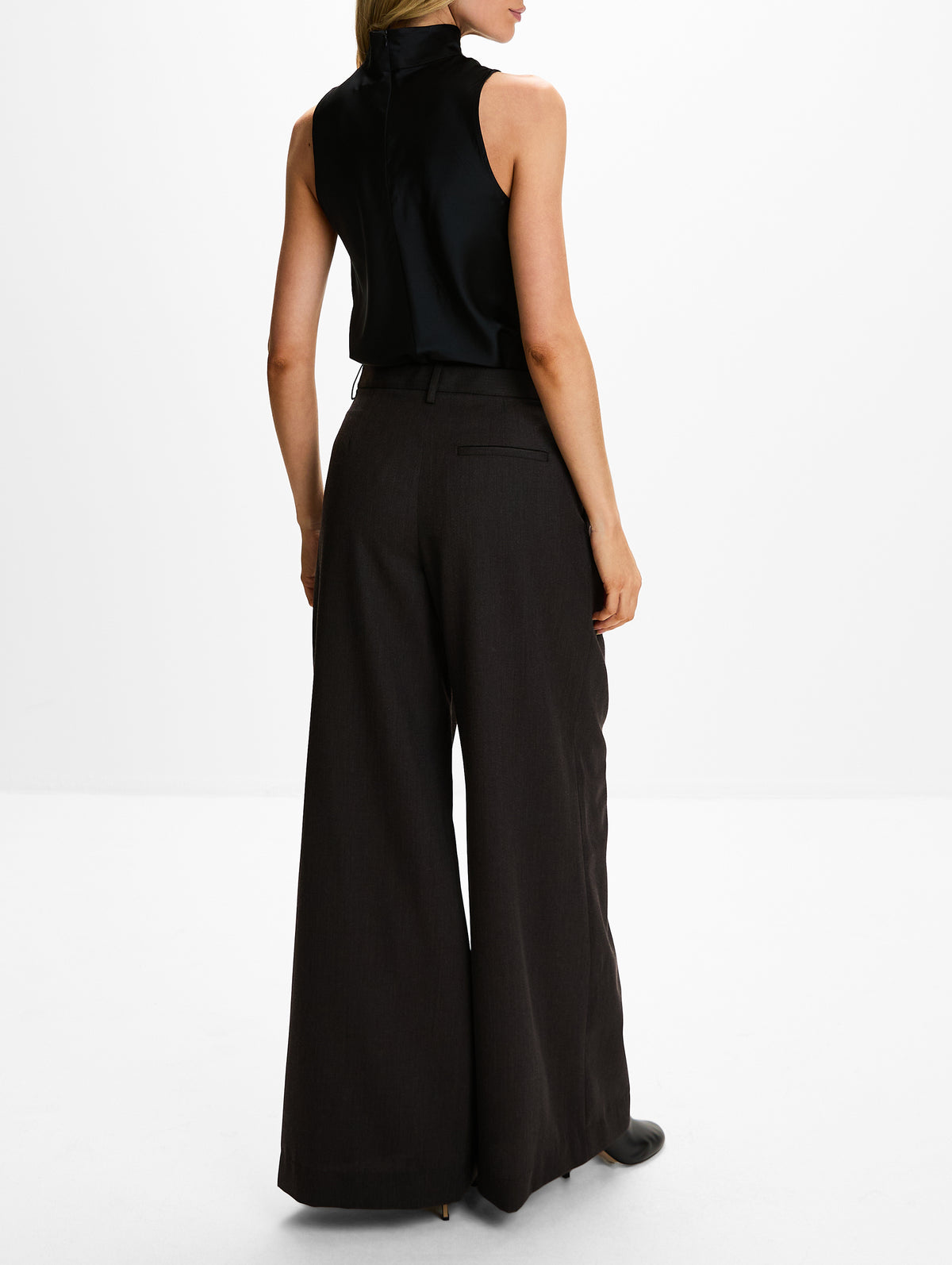 Gwen Trouser,TWP,DARK CHOCOLATE,Image 4