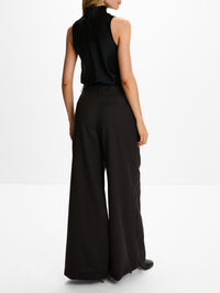 Gwen Trouser,TWP,DARK CHOCOLATE,Image 4