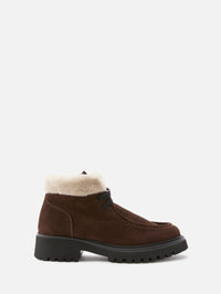 Kinetic Bootie,LA CANADIENNE,BRUNETTE SUEDE,Image 1