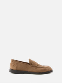 Magnetic Loafer,LA CANADIENNE,TOAST SUEDE,Image 1