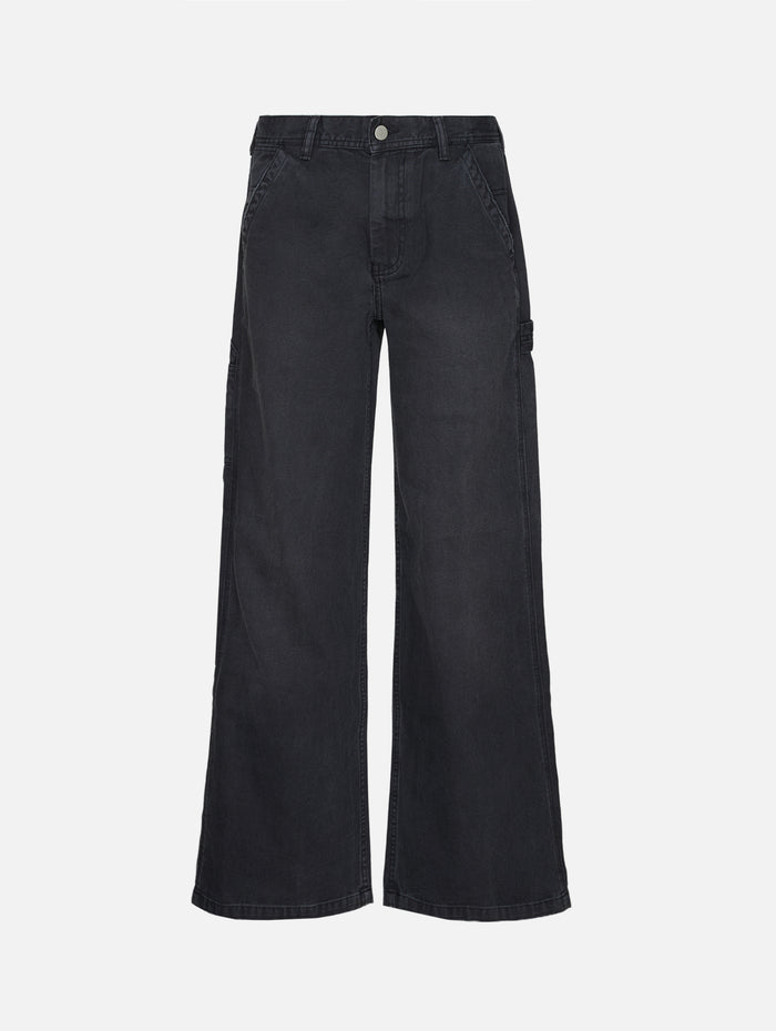 Carpenter Pant,DENIMIST,WORN BLACK CANVAS,Image 1