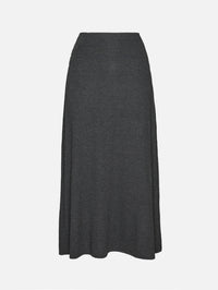 Lauren High Waist Midi Skirt,LESET,CHARCOAL,Image 1