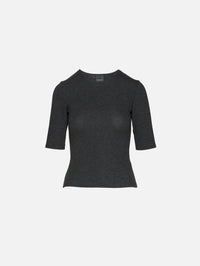 Lauren Tee,LESET,CHARCOAL,Image 1
