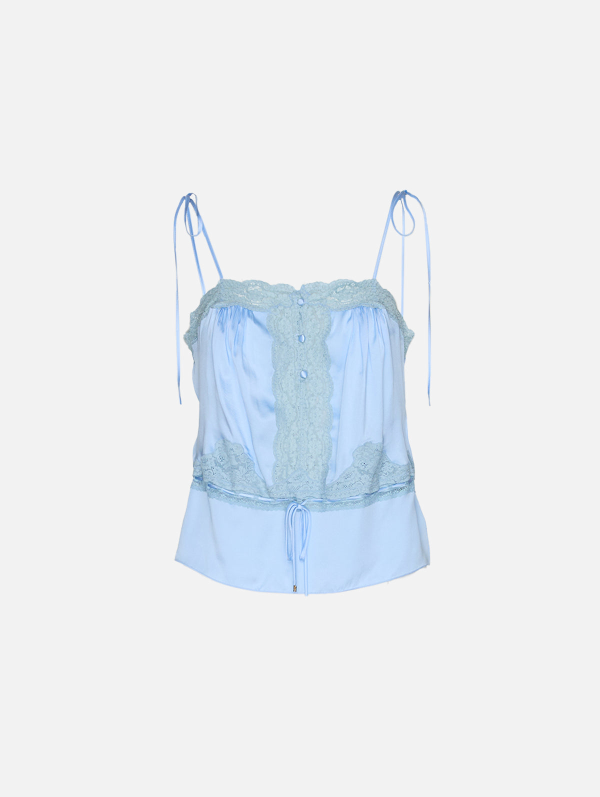 Cami Top,CHLOÉ,PURE BLUE,Image 2